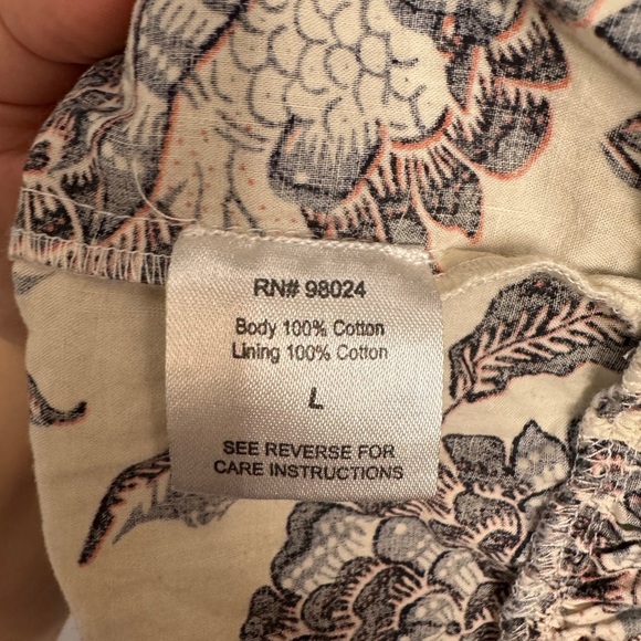 House of Harlow 1960 • Floral Cream Puff Sleeve Mini Dress - Picture 6 of 6